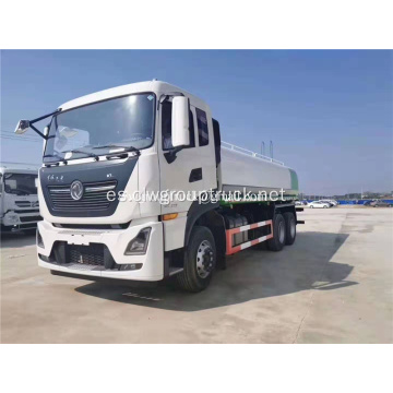 Camión de agua Dongfeng 6x4 ejes traseros